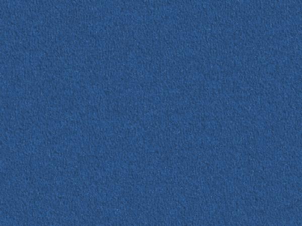 Modena 3N55 royal – rechteckige Draufsicht auf edlen royalblauen Veloursboden als Meterware